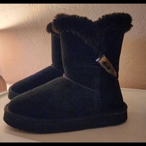 Style and Co Black Ankle Boots Size 5